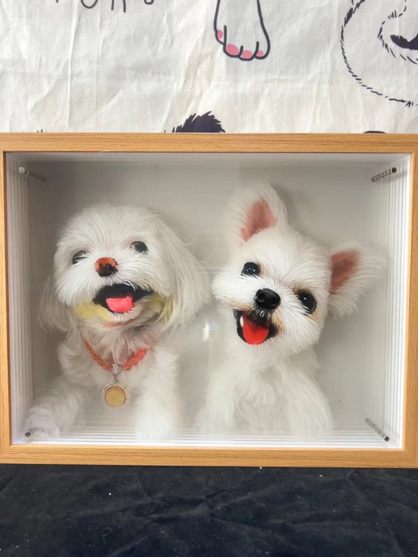 Customized 3D Pet Portrait From Photo
