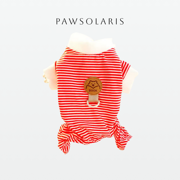 BookieBear Pajama - Red