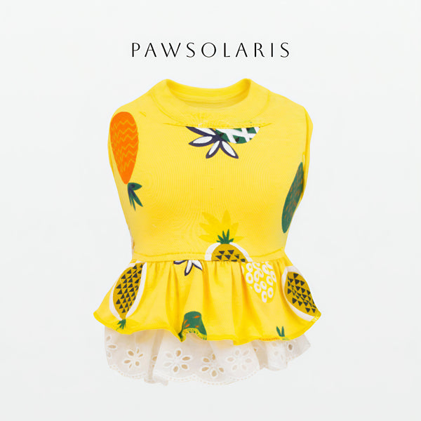 BreezyPine Dress -Yellow