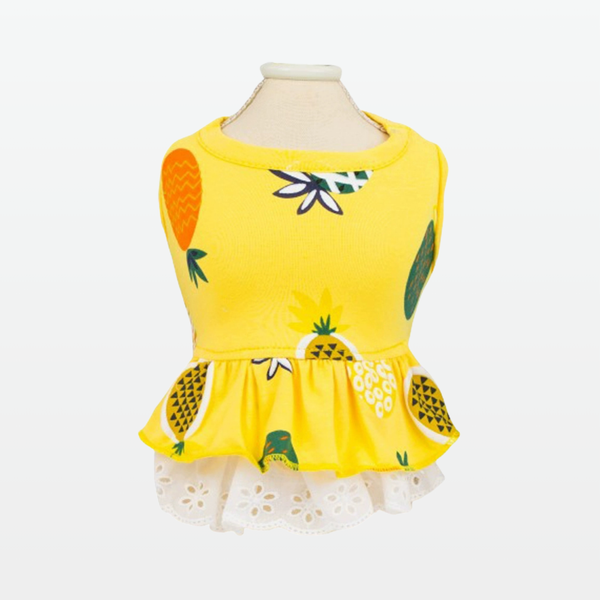 BreezyPine Dress -Yellow