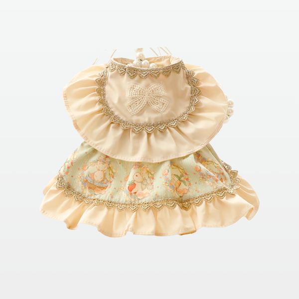 Bunnylise Pet Gown - Green