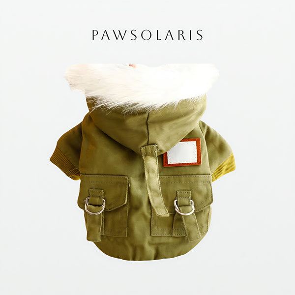 Commander Pup Coat -Green