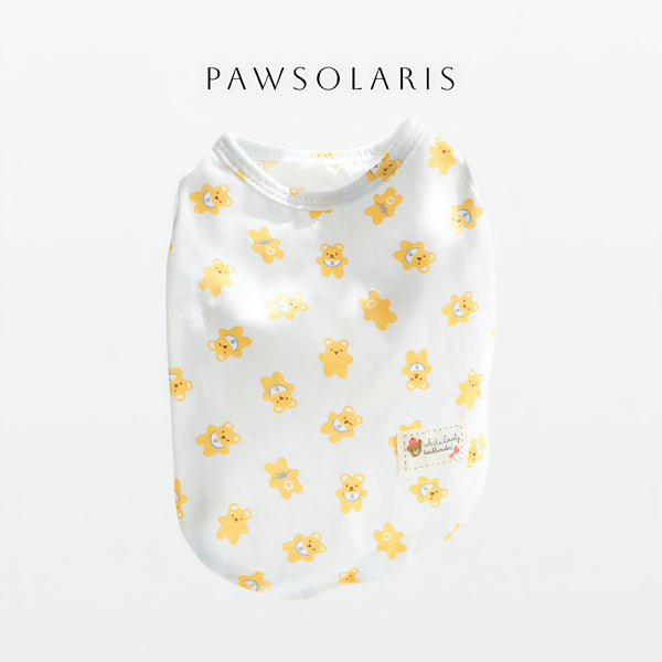 Lightweight Sleeveless Princess Cotton Top- Blue