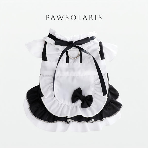 Maidella Pet Dress - Black