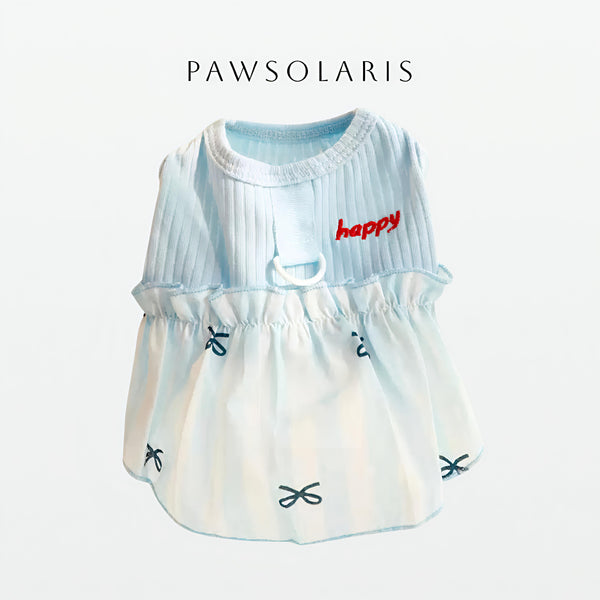 PatchBelle Harness Dress -Blue