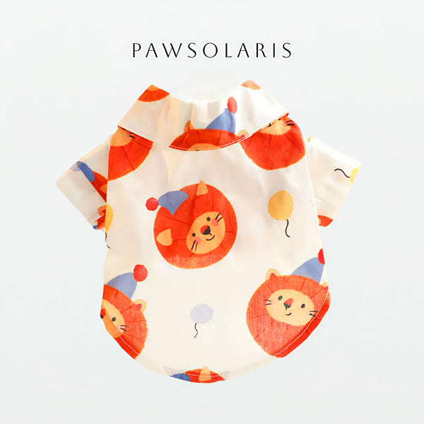 PoppyTail Pet Shirt -Lion