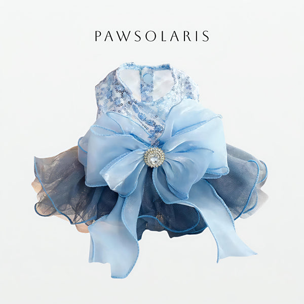 Stellaria Pet Gown - Blue