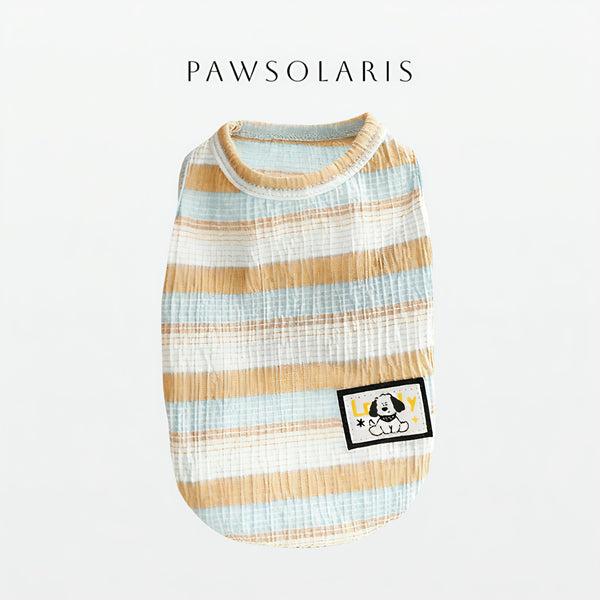 Stripleat Vest - Orange