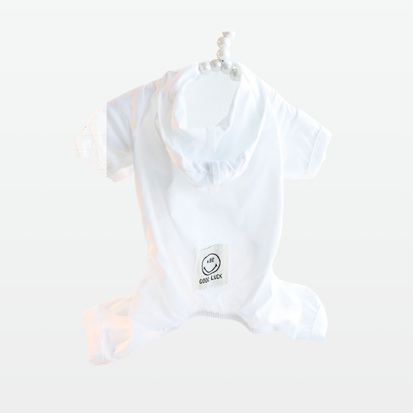 UVShield Pet Jumpsuit - White
